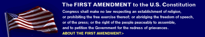 About the First Amendment