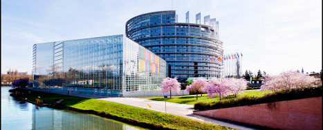 European Parliament building in Strasbourg © EU