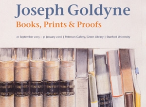 Joseph Goldyne Exhibit poster