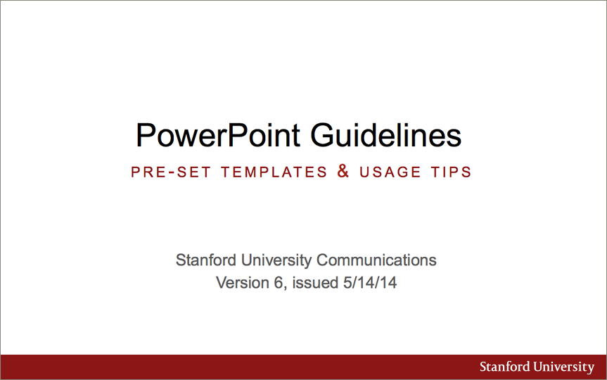 Powerpoint Template example