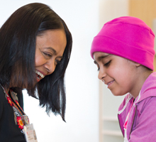 We provide outstanding clinical care and research for children with cancer.