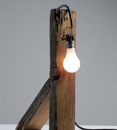 Readymade lamp made by David Tung