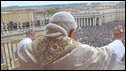 Pope Benedict XVI led Easter celebrations with his traditional "Urbi et Orbi" blessing.