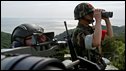 South Korean troops on drill near border with North