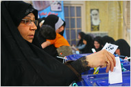 Crowded Polls in Tehran