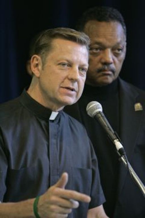 Fr Pfleger with Jesse Jackson sr