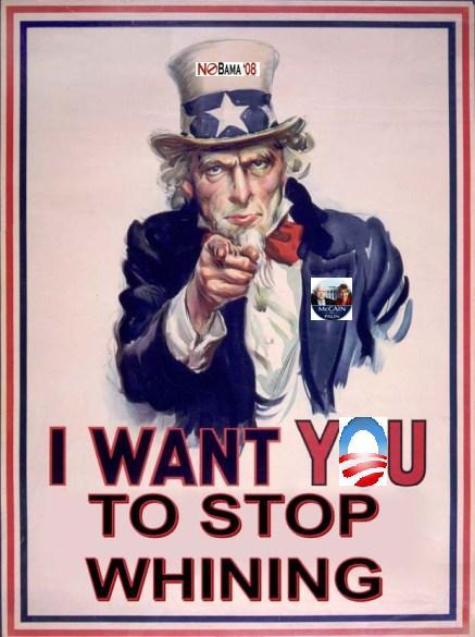 Serious message from Uncle Sam to Obamatrons