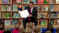 President Obama Reads to Schoolchildren