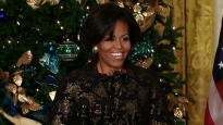 The First Lady Previews White House Holiday Decorations