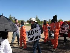 VIDEO: Five torture resisters arrested at Fort Huachuca