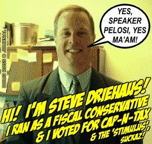 Steve Driehaus votes to steal $4,000 from your family. Thanks, Steve!