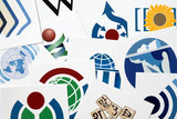 Wikimedia Project Stickers (Pack of 12)
