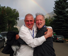 Today in Instagram: Errol Morris and Werner Herzog Hug Under a Rainbow