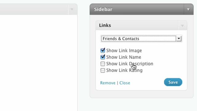 The Links Widget for WordPress.com 