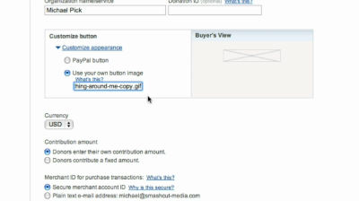 Adding a PayPal button to your WordPress.com blog