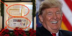 President Trump Hid A Massive Troll Of Obama In His White House Christmas Decorations