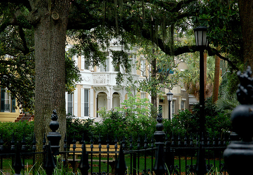 Historic Home and a Savannah Square