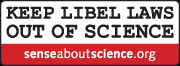 keep libel laws out of science