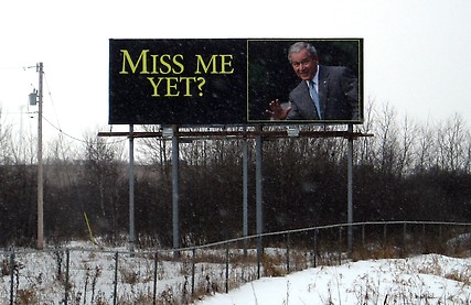 A billboard along I-35 in Minnesota.
