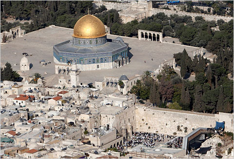 Control of Jerusalem’s holy sites have been a stumbling block in pat negotiations.