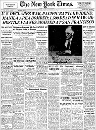 WWII front page