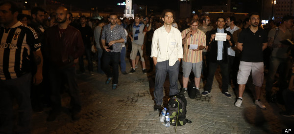 'Standing Man' Protest Spreads Across Turkey