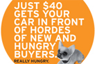 Sell your car for $40! 