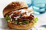 Neil Perry's roast chicken burger.