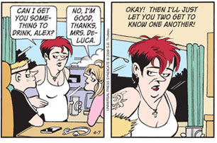 TODAY'S DOONESBURY: The Unvanished. 