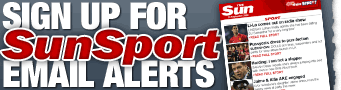 Sign up to SunSport's breaking email alerts