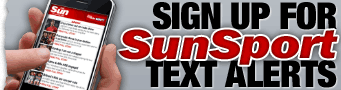 Sign up to SunSport's breaking text alerts
