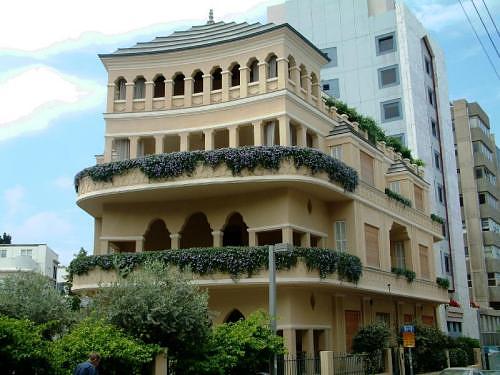 The Pagoda house Tel-Aviv Isreael - One of the first houses of the town