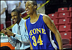 Fourth-ranked Thomas Stone sprints past Blake in the Maryland 3A boys basketball state semifinals on Thursday, March 11.