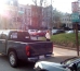 Sen. Scott Brown’s iconic green GMC pick-up truck parked illegally in Washington, D.C.