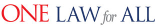 one law for all logo