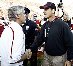 Jim Harbaugh, Pete Carroll