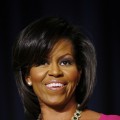 First lady Michelle Obama attends the annual White House Correspondents’ Association gala dinner May 9, 2009