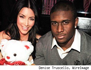 Kim Kardashian and Reggie Bush