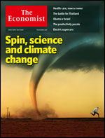 The Economist print cover