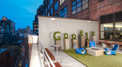 Google NYC patio