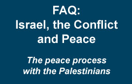 Israel, the Conflict and Peace: Answers to Frequently Asked Questions - The peace process with the Palestinians