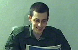 Gilad Shalit in videotape received on October 2.