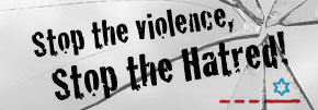 stop the violence, stop the hate