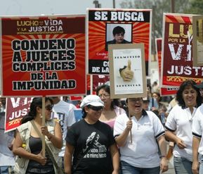 Clamor de justicia durante protesta