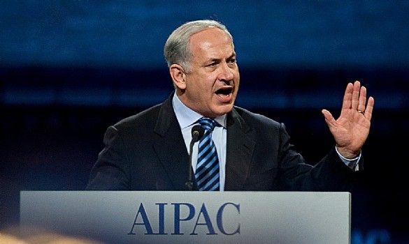  Binyamin Netanyahu addresses the AIPAC Conference
