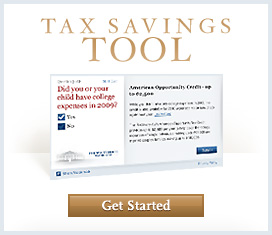 Recovery Act Tax Savings Tool