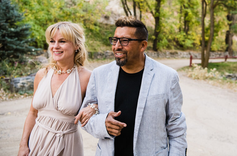Hailey Terrell and Luis Solis, who met at a New Year’s Eve party last year, were married Sept. 26 at the Boulder Adventure Lodge in Boulder, Colo.