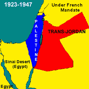 History of Palestine  1923-1947