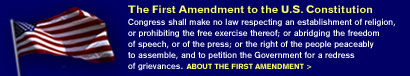 About the First Amendment