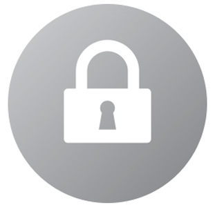Google Drive for Work file security lock image